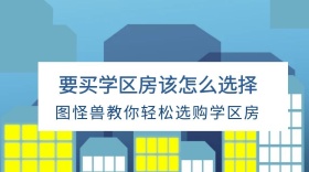 学区房选购售楼房产公众号封面模板