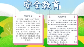 安全教育手抄报