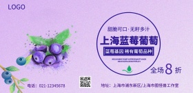 2019葡萄宣传海报