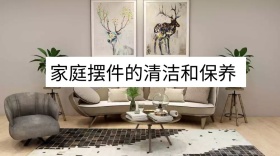 家庭摆件的保养和清洁公众号封面