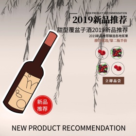 淘宝京东果酒美酒酒水直通车主图模板