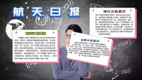 世界航天日宣传手抄报