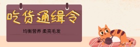 狗粮清新简约大气促销活动淘宝banner