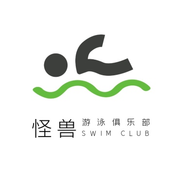 简约创意游泳俱乐部logo