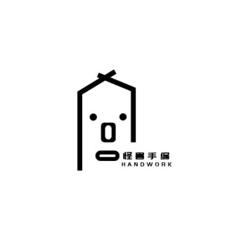 手工编织 logo设计