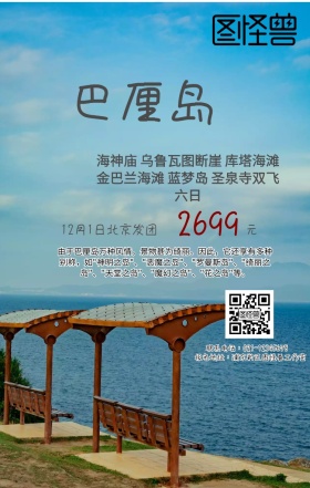 巴厘岛旅游手机海报