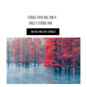 更坚强简约创意公众号正方形配图