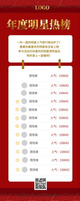 明星人气排行榜