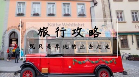 旅行攻略黑色简约公众号封面