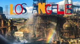 洛杉矶城市剪影公众号封面