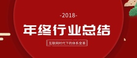 年终行业总结大会公众号封面