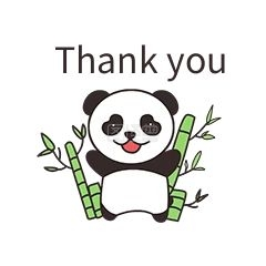 礼貌熊猫谢谢
