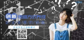 创新思维商业企业文化创意海报