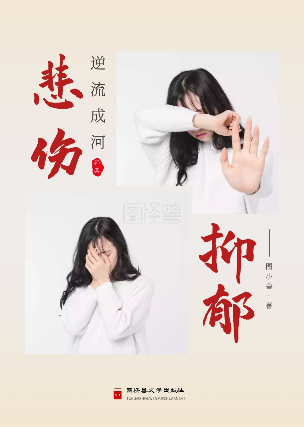 悲伤抑郁中国文学书籍封面