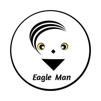 黑色圆形服装店潮牌logo