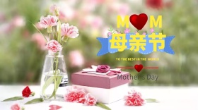 母亲节快乐手绘公众号封面