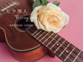 七夕简约情人节告白公众号配图