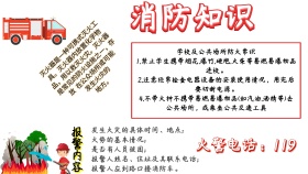 消防知识手抄报