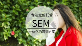 SEM商务简约营销方案公众号封面模版