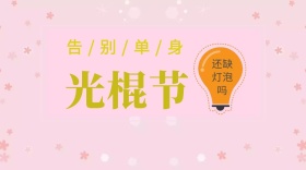 告别单身光棍节封面