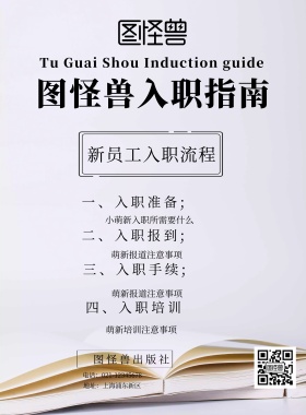 入职指南创意海报