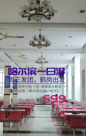 哈尔滨旅游宣传海报