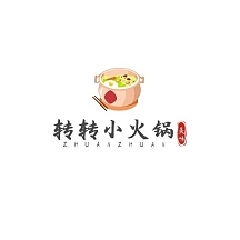 简约风logo转转小火锅