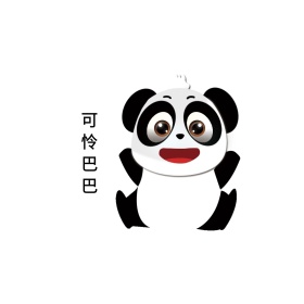 可怜巴巴可爱狗狗表情包配图