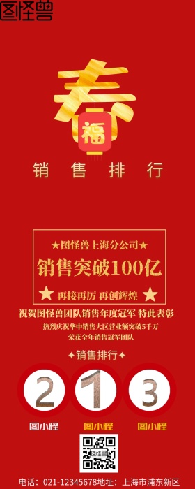  企业业绩排行榜  