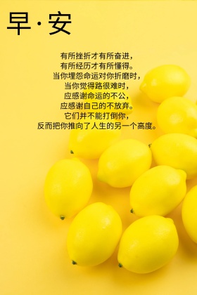 早安问候简约情感简约公众号配图