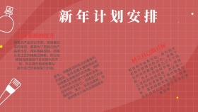 我的新年计划手抄报