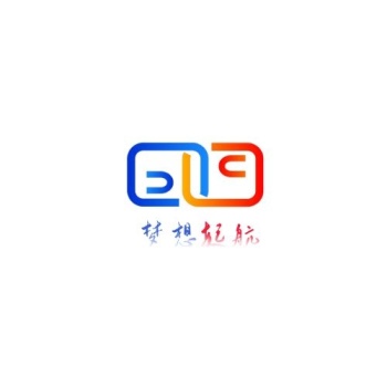 图怪兽科技公司梦想起航平面logo设计