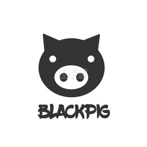 传奇logo-logo黑猪在线图片制作-图怪兽