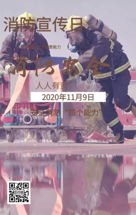 消防宣传日海报