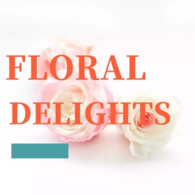 花的喜悦简约创意公众号正方形配图