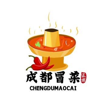 成都冒菜logo宣传推广美食