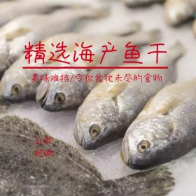 精选海产鱼干促销清新创意淘宝主图