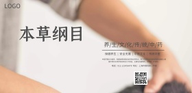 中医养生中药药膳宣传海报