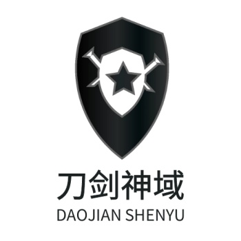 黑色冷酷五角星盾牌刀剑神域logo