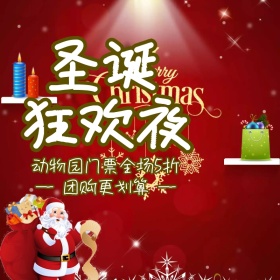 圣诞节淘宝电商动物园门票促销活动直通车