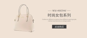 简约时尚女包系列banner