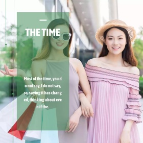欧美风时尚高级女装摄影公众号配图