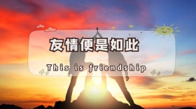 友情便是如此