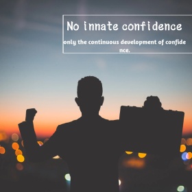 信心简约创意公众号正方形配图