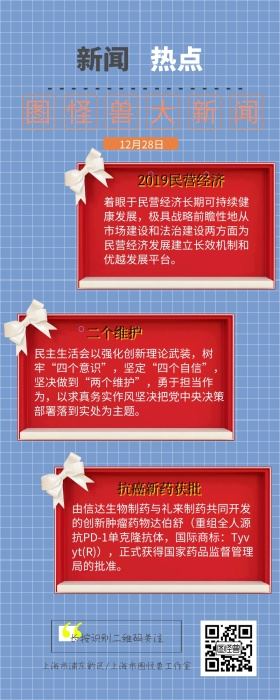 蜜蜂几何图形新闻早报白色简约营销长图