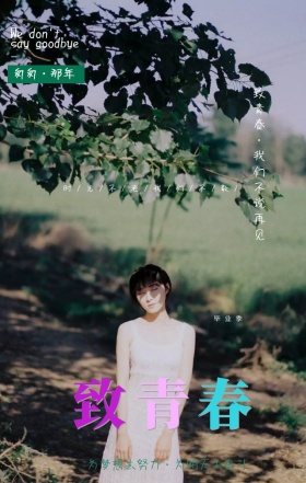 致青春毕业季匆匆匆匆手绘摄影手机海报