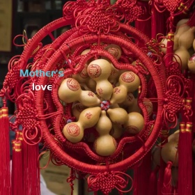 母爱金鱼女孩蓝色水手机微博封面模版