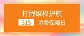 315 消费保障日 打假维权护航 简约消费者权利日公众号封面