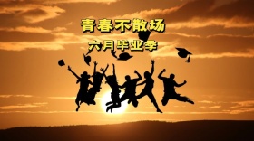六月毕业季青春青春不散场公众号封面