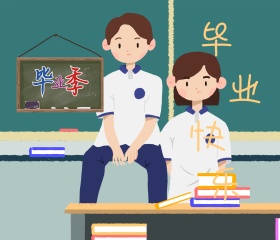 简约祝福贺卡